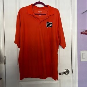 Antigua Philadelphia Flyers embroidered polo